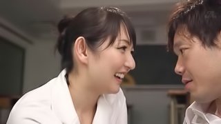 Nikaidou Yuri gets naked for a fortunate fellow's big cock